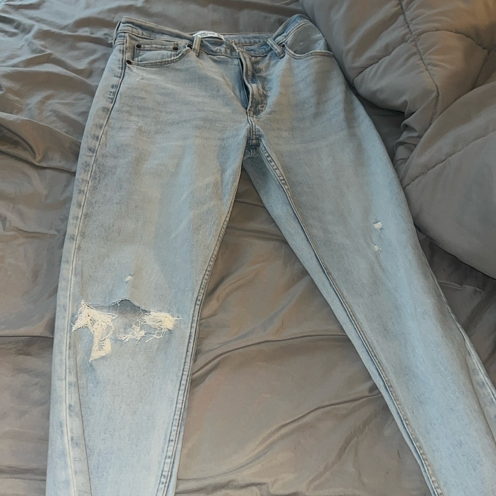 Abercombie & fitch skinny high rise jeans